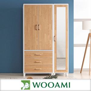 헬슨1200 싱글옷장세트(거울문포함)