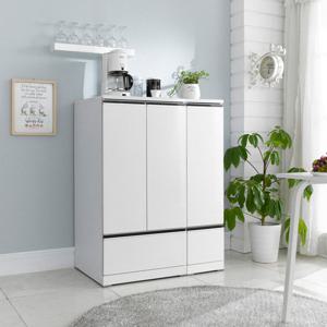 [유니콘]모던하이그로시 다용도수납장+틈새장1200 주방수납장 렌지대 홈카페 현관장 베란다수납