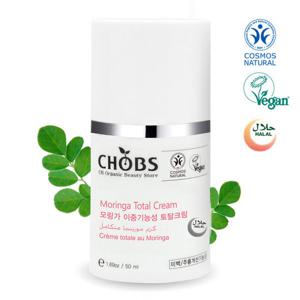 CHOBS(찹스) 유기농 모링가 이중기능성 토탈크림 50ml(미백)
