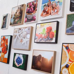 [무료배송]액자M 100% 수작업 WOOD 슬림액자+사진인화