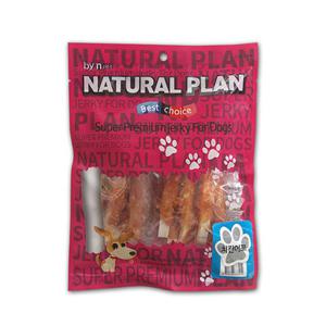 내츄럴플랜 강아지간식 치킨어포 사사미 150G