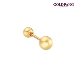 골드팡 14k 골든볼 피어싱 4mm