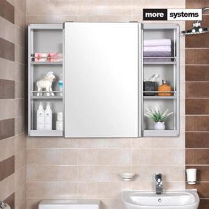 전면거울 알미늄 슬라이드 욕실장 1000X800 욕실수납장 B형