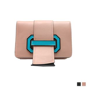 블랙낫씽 리델 컬러 버클 소가죽 미니백