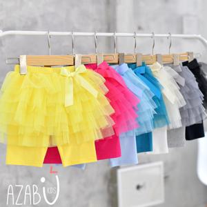 [아자브키즈] 썸머 튜튜 치랭스 여아치마바지
