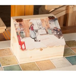 [서운아트] 예쁜 원목 화장품정리함/정리대 Carl-C (소)