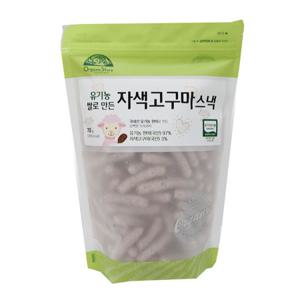 오가닉스토리 유기농쌀로만든 자색고구마 스낵