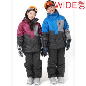 와이키 완전방수 아동 주니어 스키복 바지 와이드형 C