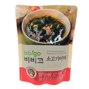 비비고 소고기미역국500g
