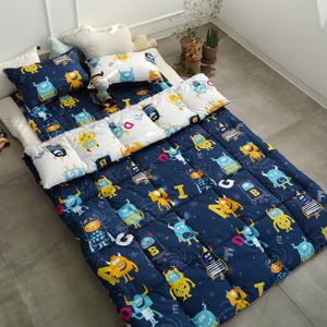 [올리버키즈] 깨비 아동 순면트윌 차렵/베개세트 S