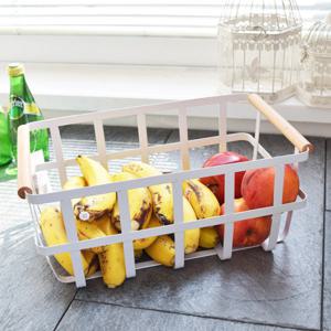 (무료배송)하코야 사각 와이어 바스켓L