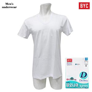 [BYC] 데오니아 남자 반팔 티셔츠 런닝 1매 7002