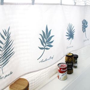 [베베데코] 바란스 가리개 커튼 보태니컬리프 소 100x35cm