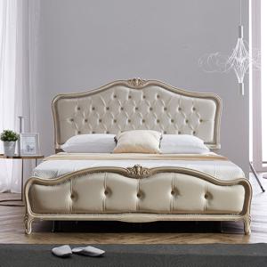 동서가구 밀라 프리미엄 빈티지 엔틱 퀸침대+독립매트 DF908157