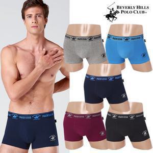 [비버리힐즈폴로클럽] 0105 남성 드로즈 팬티 사각 남자팬티 5종세트