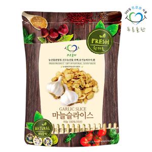 푸른들판 국내산 말린 마늘 슬라이스 500g 편마늘 절단 토핑재료