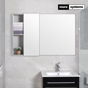 전면거울 알미늄 욕실수납장 R타입 원도어 욕실장 밀러장