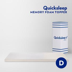 Quicksleep 퀵슬립 V5 메모리폼 토퍼_더블