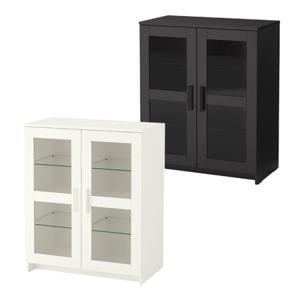 이케아 BRIMNES 브림네스 유리도어 수납장(78x95)