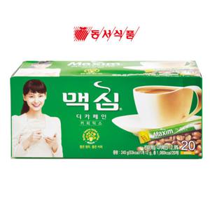 [맥심] 커피믹스 디카페인 12g*20T