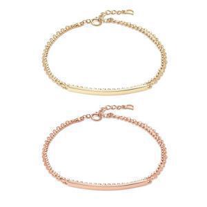 [도로시] 14k 커브스틱 컷팅볼 팔찌