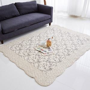 갤러리데코 모노 워싱 퀼트 스프레드 누빔 카페트200x230cm