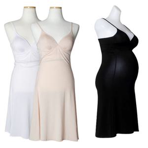 쿨 인견 브라캡 끈조절 슬립원피스/브라+슬립일체/임부슬립 가능