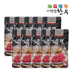 [평창영월정선축협] 대관령한우 육포 40gx10봉
