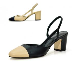 [DALQUEEN] 달퀸 미들힐 슬링백 no.9005 디자이너 슈즈 성수동