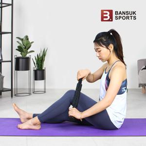 [반석스포츠] 마사지스틱 (고급형 블랙)/마사지/지압봉/스트레칭