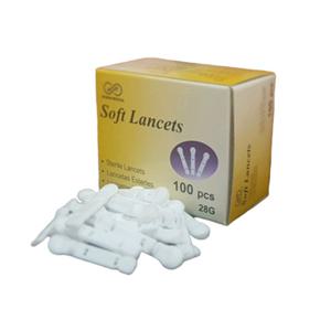 소프트 채혈침 100개 소프트란셋 아큐첵 퍼포마 인스턴트 액티브 혈당 채혈기용