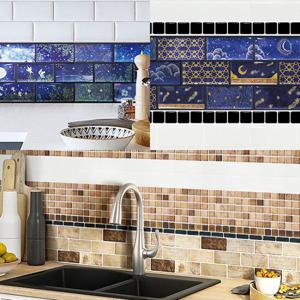 [라이펀] NEW 보스타일 인테리어 알루미늄 시트 13.4x37.6cm 1P