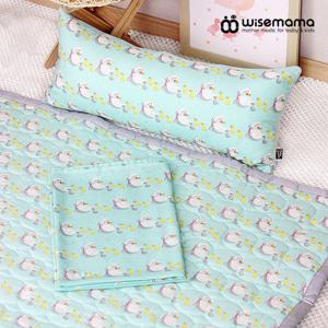 와이즈마마 무형광 풍기인견 아기 여름 베개3070(빨아쓰는솜)