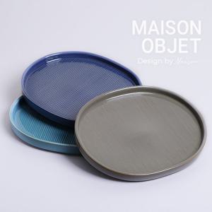 [로얄베일] 블랙포레스트 타원접시 20cm