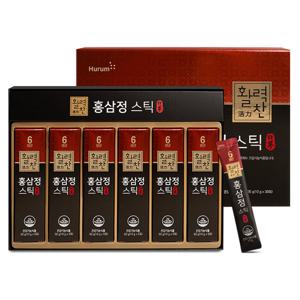 휴럼 활력찬 홍삼정 스틱 30포 1박스 쇼핑백증정