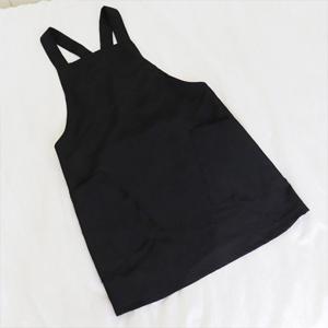 가정 주방 미용 카페 성인 방수 핸드메이드 X형 포그니 앞치마