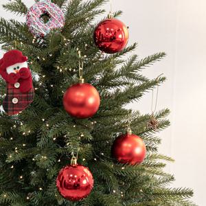 크리스마스 볼 트리 장식 유무광 80mm [4개입] 9컬러 꾸미기 소품 용품 오너먼트 데코