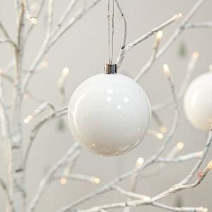 크리스마스 볼 트리 장식 주광 80mm [4개입] 꾸미기 소품 용품 오너먼트 데코 이벤트