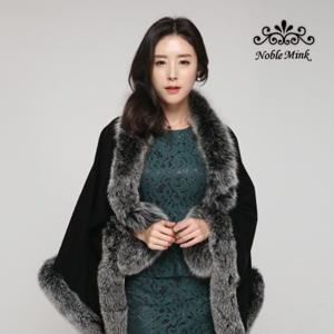 [노블밍크][노블밍크] 201-3 폭스캐시미어 사각숄