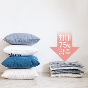 베이직 의류형 압축팩 중형 (50 60)+잠금클립