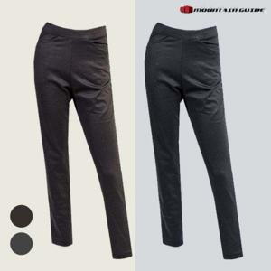 [마운틴가이드]겨울등산복/여성 체크 기모밴딩바지 PGW-P94-904