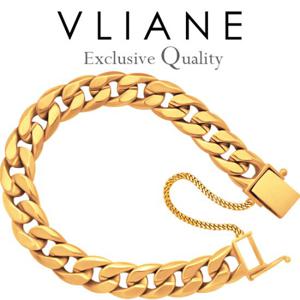 [브리앙] 18K 볼륨 커브체인 남자 팔찌 (금팔찌,남자선물,명품)