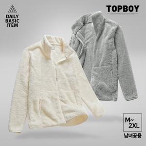 [탑보이][탑보이] 남녀공용 보아털 후리스 집업 (FTEM027)