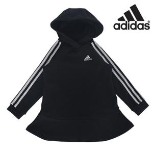 아디다스 키즈 삼선 후드 기모 원피스 매장판-CK1102