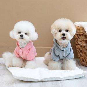 [펫츠랜드] 데일리 기모후드 점퍼/강아지옷/애견의류/강아지후드