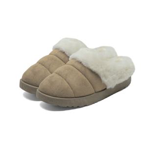 [무료배송][Mooda] Winter 남녀 방한 스웨이드 쿠셔닝 털-슬리퍼