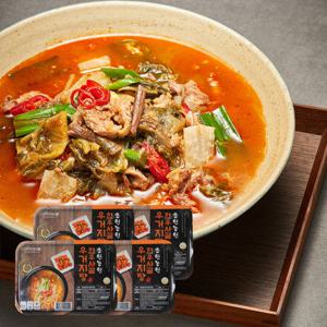 [국제식품]부산맛집 초원농원 한우사골우거지탕 1kgx4팩, 총 4kg