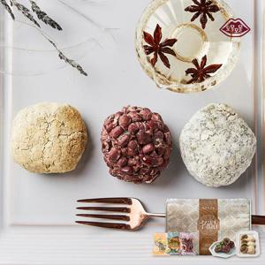 [오몰오몰] 제주직송 오메기떡 30개 선물세트 (팥/콩까루/보리)