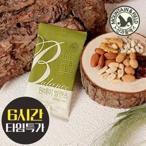 [산과들에] 실속 하루견과 원데이발란스그린 60봉 (견과간식)