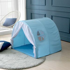 키즈돔 윈도우 블루 2단 플레이텐트/난방텐트/놀이동굴/침대텐트
